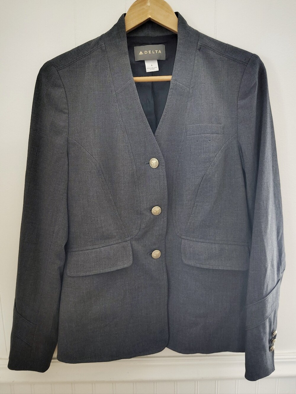 Delta Airlines Women's Flight Attendant Blazer Size 8
